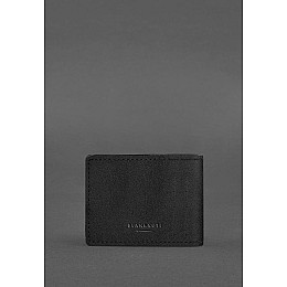 Кожаная обложка на удостоверение Морской охраны Черная BlankNote