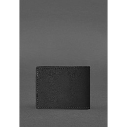 Кожаная обложка на удостоверение Государственной налоговой службы Черная BlankNote