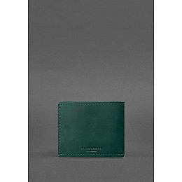 Кожаная обложка для удостоверения министерства обороны зеленая Crazy Horse BlankNote