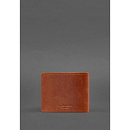 Кожаная обложка для удостоверения министерства обороны светло-коричневая Crazy Horse BlankNote