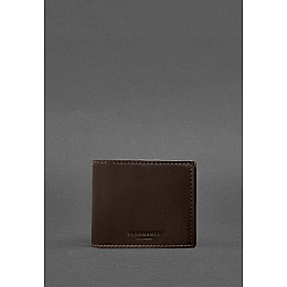 Кожаная обложка для удостоверения министерства обороны темно-коричневая BlankNote