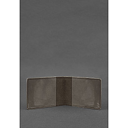 Кожаная обложка для удостоверения участника боевых действий (УБД) темно-коричневый Crazy Horse BlankNote