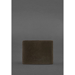 Кожаная обложка для удостоверения участника боевых действий (УБД) темно-коричневый Crazy Horse BlankNote