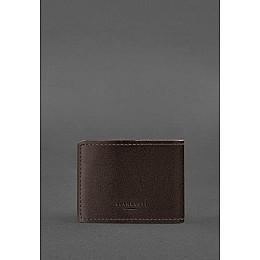 Універсальна шкіряна обкладинка для посвідчення темно-коричнева BlankNote