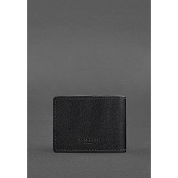 Универсальная кожаная обложка для удостоверения Черная BlankNote