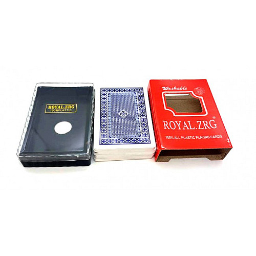 Карты игральные DUKE Royal Синяя рубашка (DN34727BL)