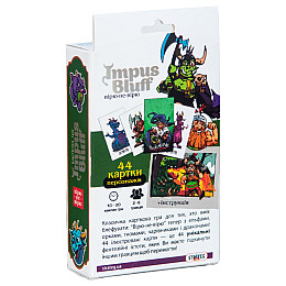 Карточная игра Strateg Impus Bluff на украинском языке (30761)