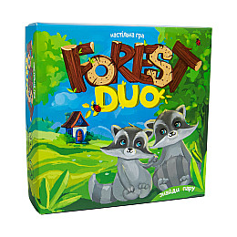 Настольная игра Strateg на украинском языке Forest Duo (30867)