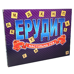 Настольная игра Strateg Эрудит на украинском языке (30451)