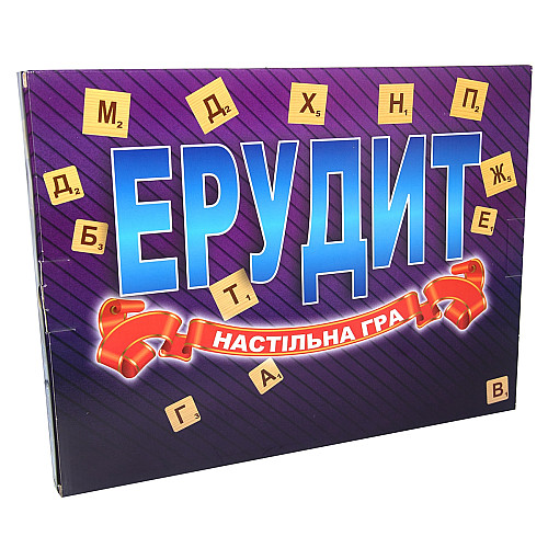 Настольная игра Strateg Эрудит на украинском языке (30451)