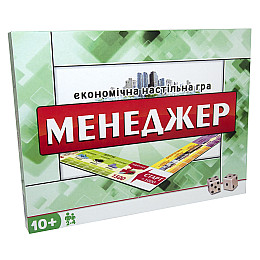 Настольная игра Strateg Менеджер на украинском языке (30453)