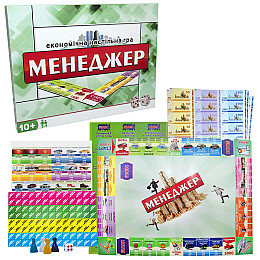 Настольная игра Strateg Менеджер на украинском языке (30453)