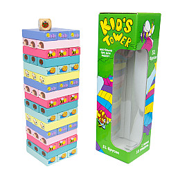 Игра Strateg Kid's Tower дженга на украинском языке (30863)