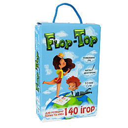 Настольная игра Strateg Flop-Top на украинском языке (30868)
