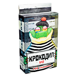Настольная игра Strateg Крокодил №2 на украинском языке (30725)