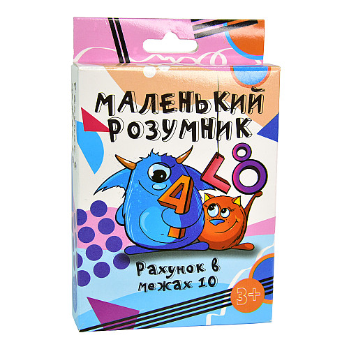 Настольная игра Strateg Маленький умник развивающий на украинском языке 30271