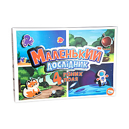 Настольная игра Strateg Маленький исследователь на украинском языке 30294