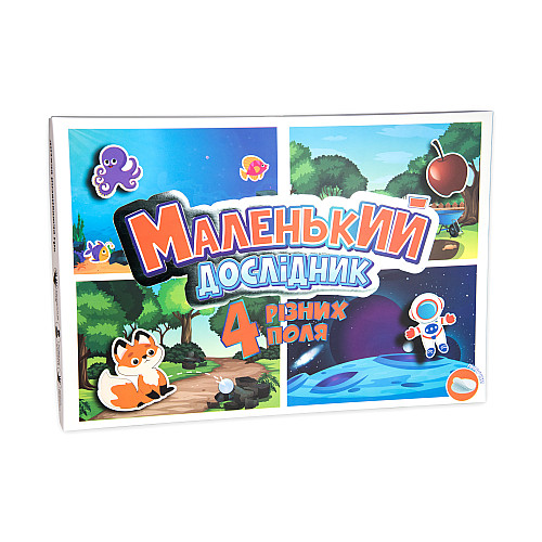 Настольная игра Strateg Маленький исследователь на украинском языке 30294