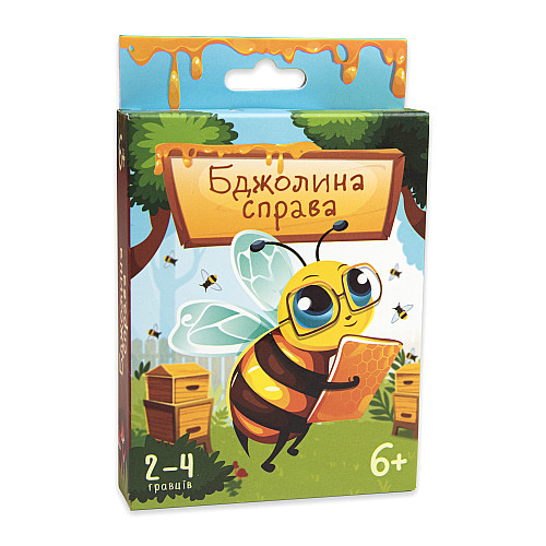 Настольная игра Strateg «Пчелиное дело» на украинском языке (30785)