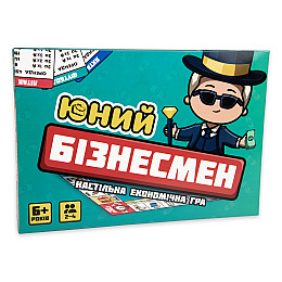 Настольная игра Strateg Юный Бизнесмен экономическая на украинском языке (30341)