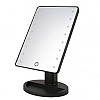 Зеркало для макияжа с LED подсветкой Large Led Mirror 16 LED Черный (jgki47058)