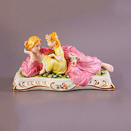 Статуэтка «Мама с дочкой» Lefard AL2304