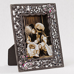 Декоративная фоторамка «Алмазные бабочки» 14*19 см Angel Gifts SK15531