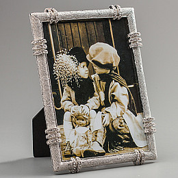 Декоративна фоторамка «Кільця» 14*19 см Angel Gifts SK15581