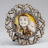 Декоративная фоторамка «Перья» 14*14 см Angel Gifts SK15607