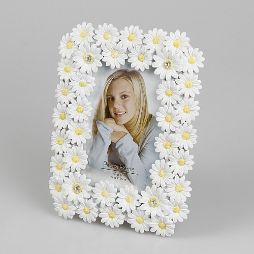 Декоративная фоторамка «Ромашка» 17*22 см Angel Gifts SK15690