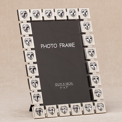Декоративна фоторамка "Сердечки" 15*20 см Angel Gifts SK16117