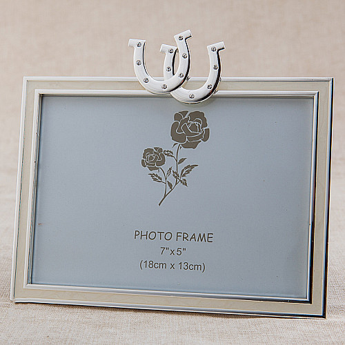 Декоративная фоторамка «Подковки» 19*19 см Angel Gifts SK16190
