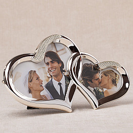 Декоративная фоторамка «Сердца» 14 см Angel Gifts SK17713