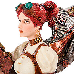 Статуетка декоративна в стилі Стімпанк 20 см Veronese AL31486