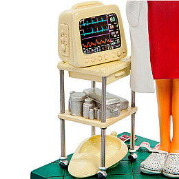 Декоративна велика Статуетка Лікар 42 см Guillermo Forchino AL31529