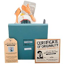 Декоративна велика Статуетка Програміст 42 см Guillermo Forchino AL31533