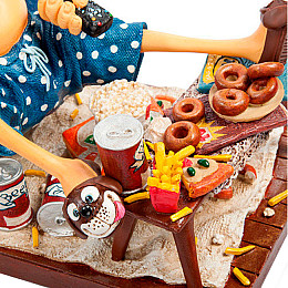 Статуетка декоративна Стрічка 33 см Guillermo Forchino AL31539