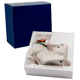 Фарфоровая Статуэтка Котенок Pavone AL31996