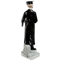 Фарфоровая Статуэтка Выпускник юный Pavone AL32022