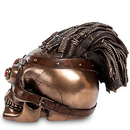 Статуэтка декоративная Череп Veronese AL32505