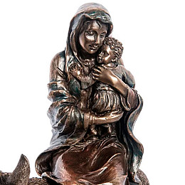 Статуетка декоративна Діва Марія з Ісусом Veronese AL32507