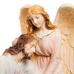 Статуэтка декоративная Иисус и Ангел Veronese AL32508