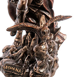 Статуэтка декоративная Афина с копьем Veronese AL32535