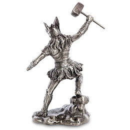 Статуэтка декоративная Тор-бог грома Veronese AL32536