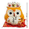 Статуетка декоративна скарбничка Owl Lefard AL32597