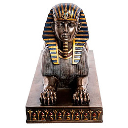 Статуэтка Египетский сфинкс держатель для бутылки Veronese AL32617