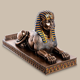 Статуэтка Египетский сфинкс держатель для бутылки Veronese AL32617