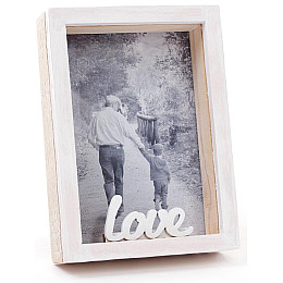 Фоторамка Moment Love фото 9х13 см дерев'яна Bona DP41936
