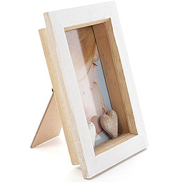 Фоторамка Moment Сердца фото 9х14 см деревянная Bona DP41943