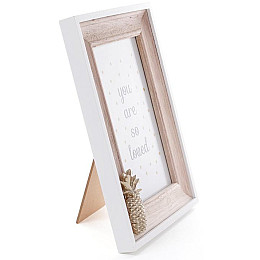 Фоторамка Moment Ананас фото 10х15 см деревянная Bona DP41944